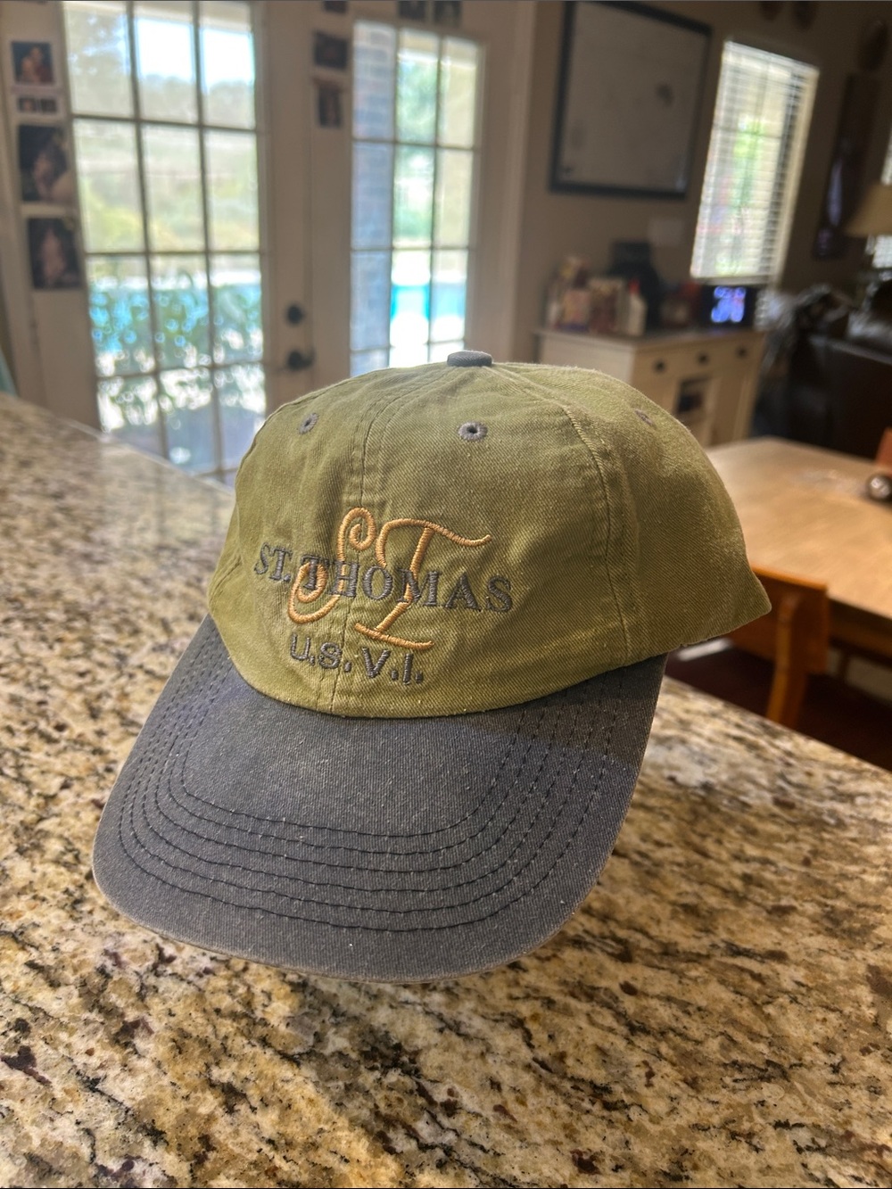 St. Thomas U.S. Virgin Islands Two-Tone Baseball Cap